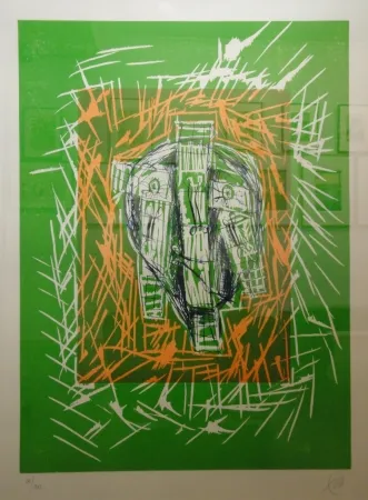 Grabado En Madera Lüpertz - Parsifal