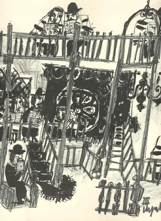 Libro Ilustrado Luzzati - Viaggio alla città di Safed