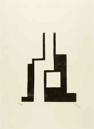 Grabado En Madera Maatsch - Ohne Titel (No Title)