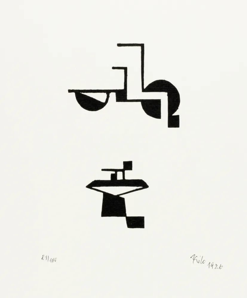 Grabado En Madera Maatsch - Ohne Titel (No Title)