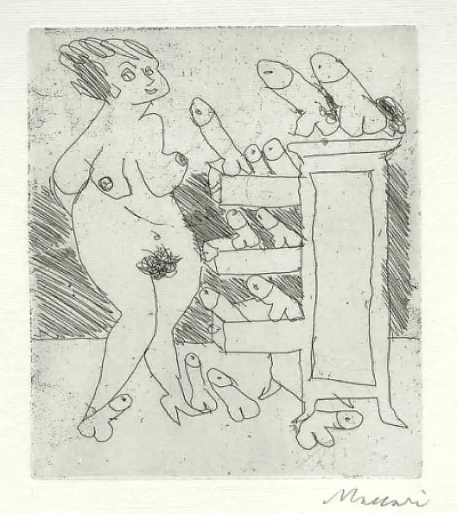 Grabado Maccari - Senza titolo