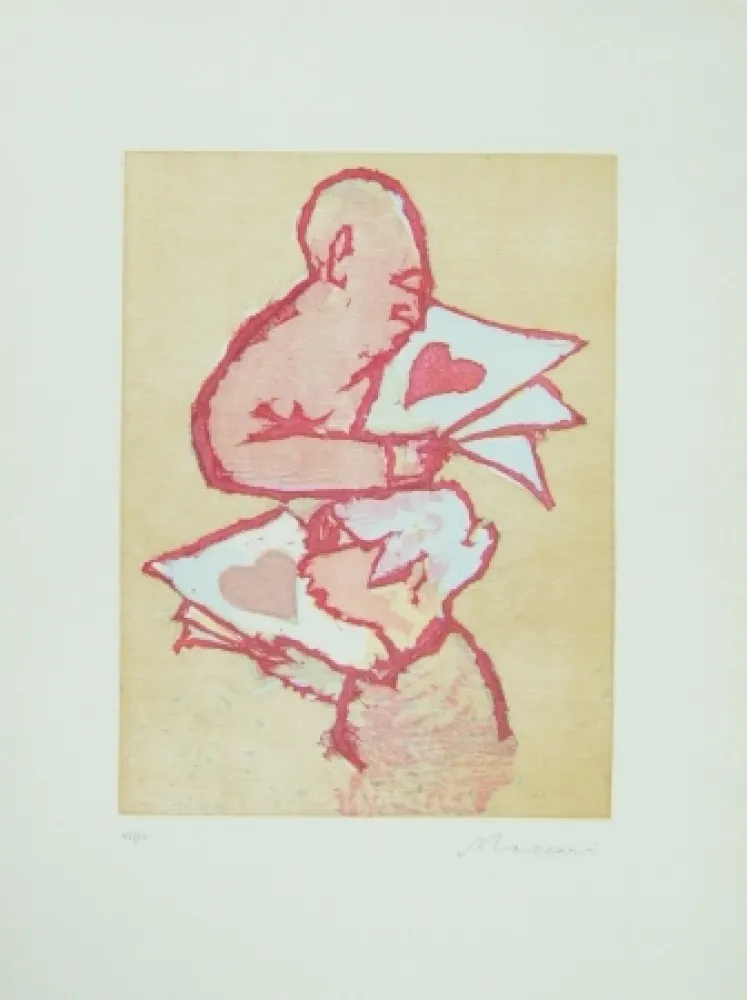 Linograbado Maccari - Senza titolo