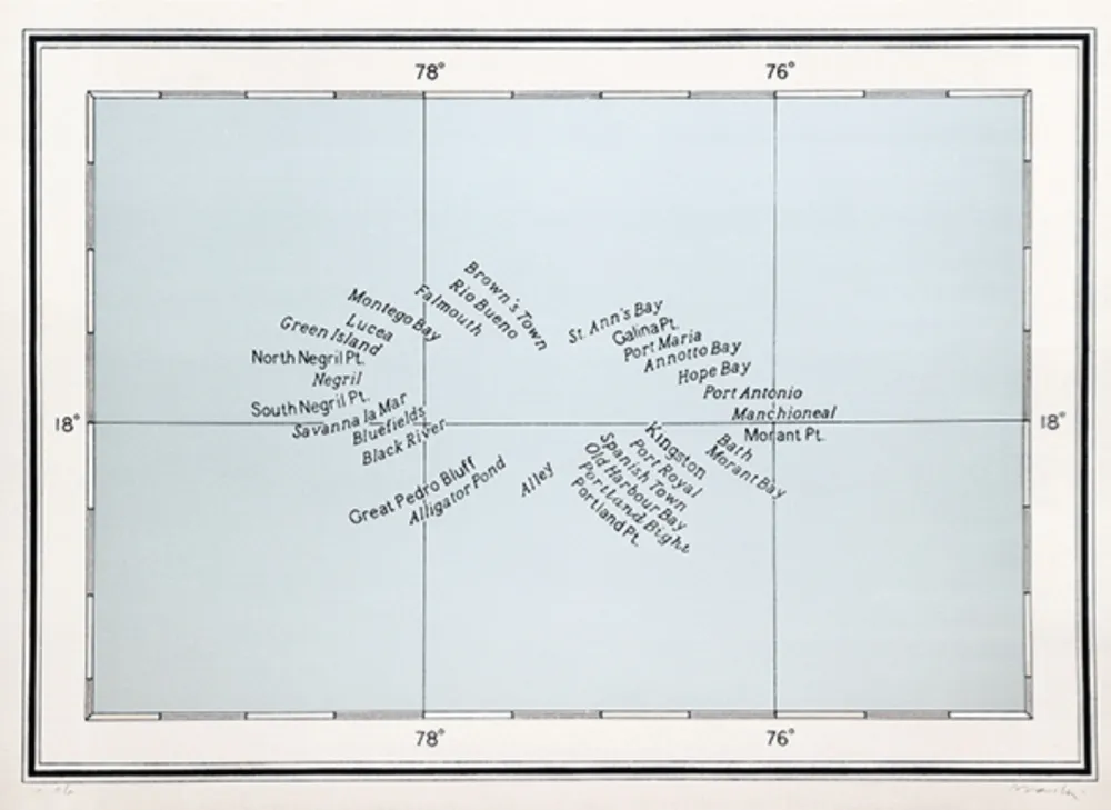 Litografía Macchi - Agua de Jamaica