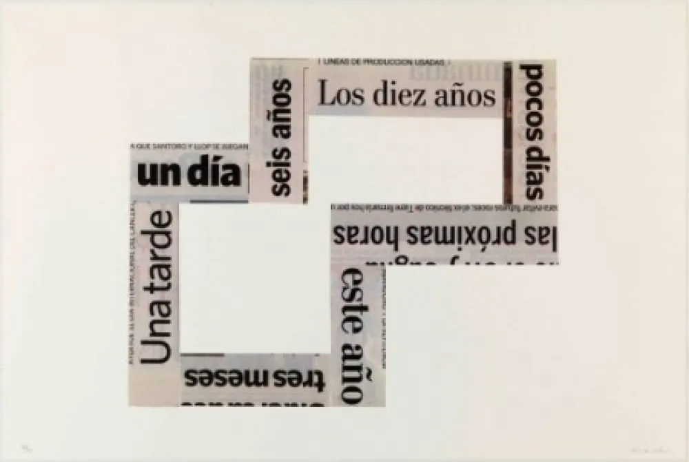 Litografía Macchi - Las Horas