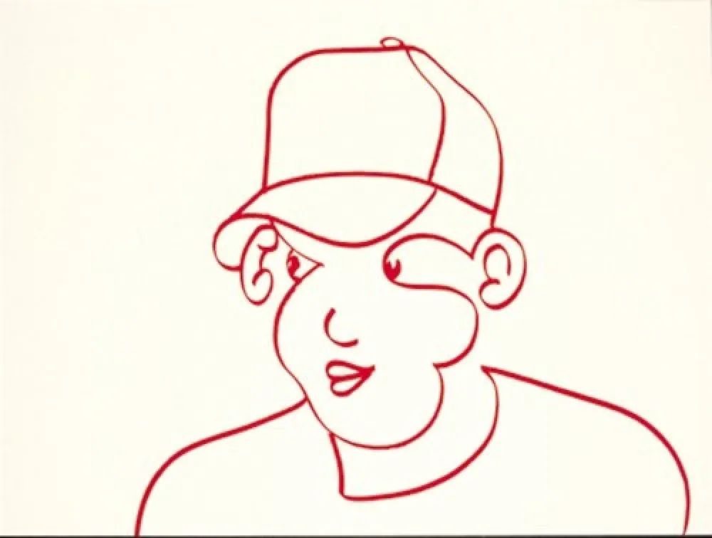 Litografía Macías - Rojo 2