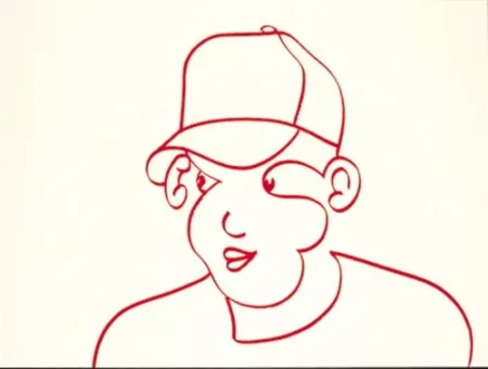 Litografía Macías - Rojo 2