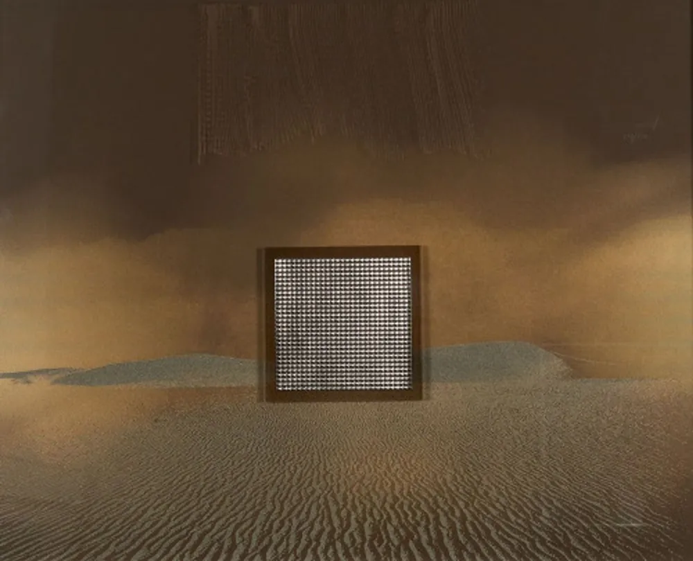 Serigrafía Mack - Sahara Station 9