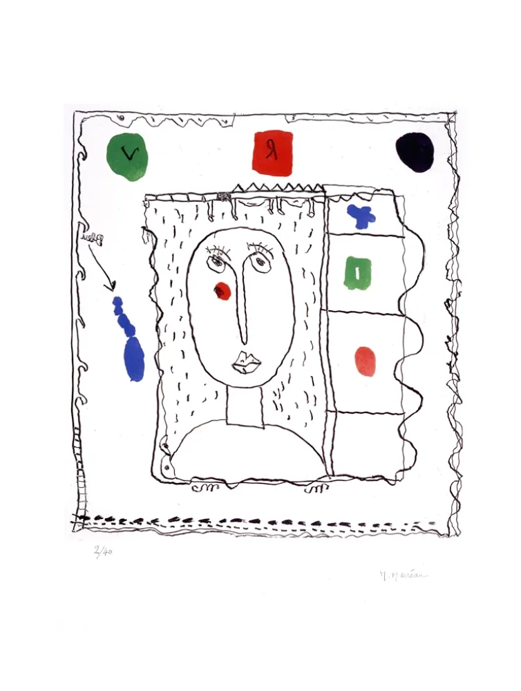 Aguafuerte Y Aguatinta Macréau - Sans titre