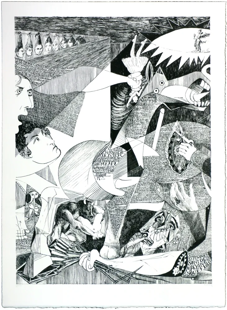 Litografía Mad Meg - Gernicouille de Pine d'Assaut 2