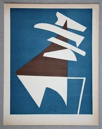 Litografía Magnelli - Composition pour XXe Siècle