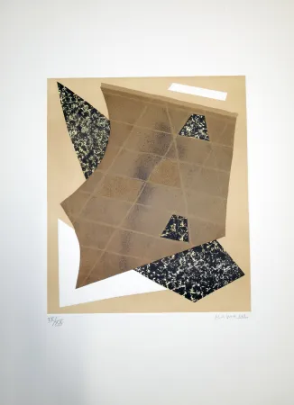 Litografía Magnelli - Composizione 3