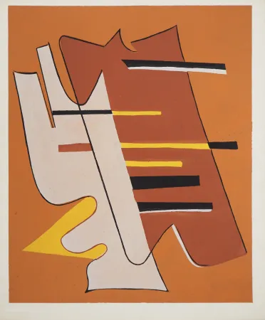 Litografía Magnelli - Manifeste abstrait