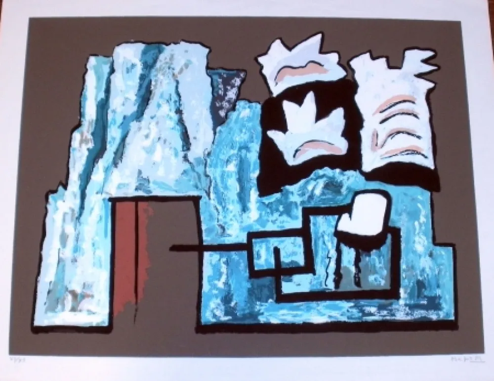 Serigrafía Magnelli - Pierres