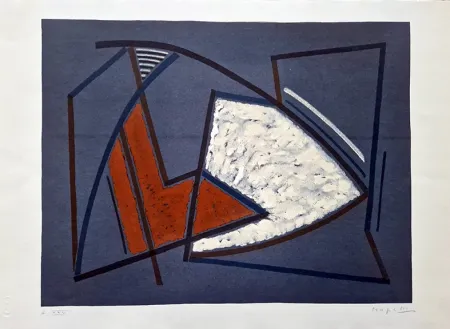 Litografía Magnelli - Sans Titre