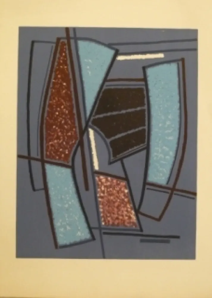 Litografía Magnelli - Sans titre