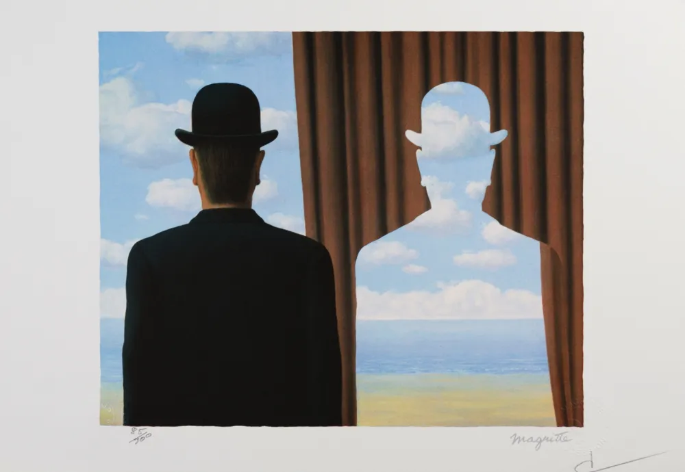 Litografía Magritte - Décalcomanie (Decalcomania)