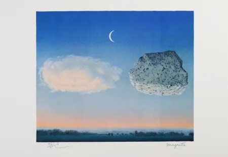 Litografía Magritte - La Bataille de Argonne