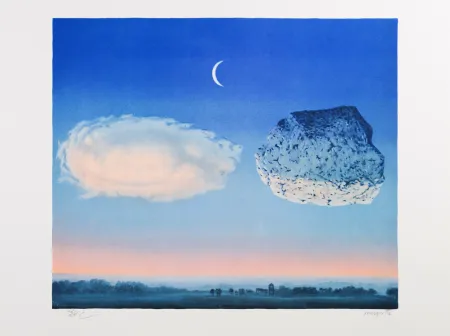 Litografía Magritte - La Bataille de l'Argonne (The Battle of the Argonne)