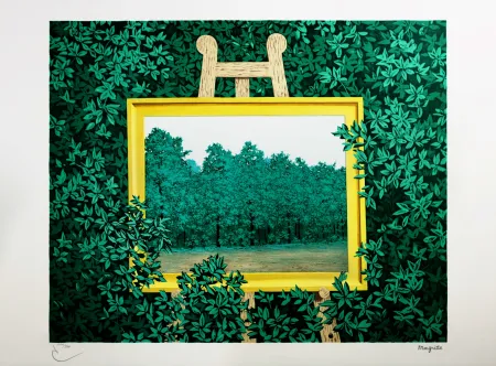 Litografía Magritte - La Cascade (The Waterfall)