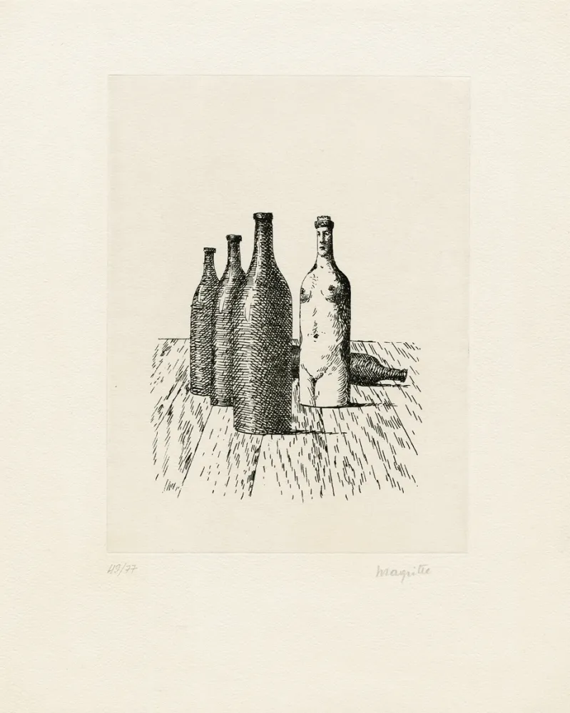 Grabado Magritte - 