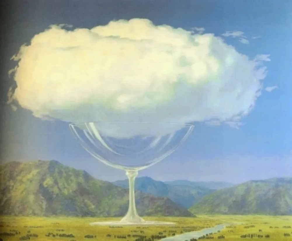 Litografía Magritte - La corde sensible