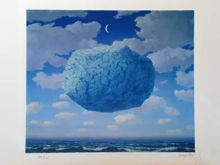Litografía Magritte - La Flèche de Zénon