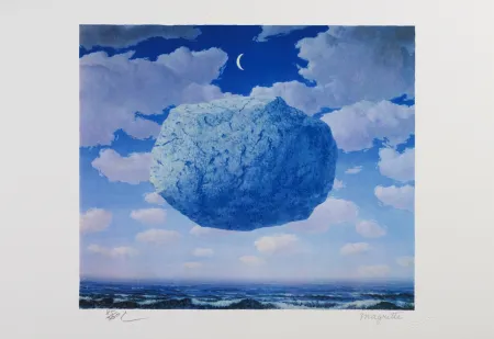 Litografía Magritte - La Flèche de Zénon (Zeno's Arrow)