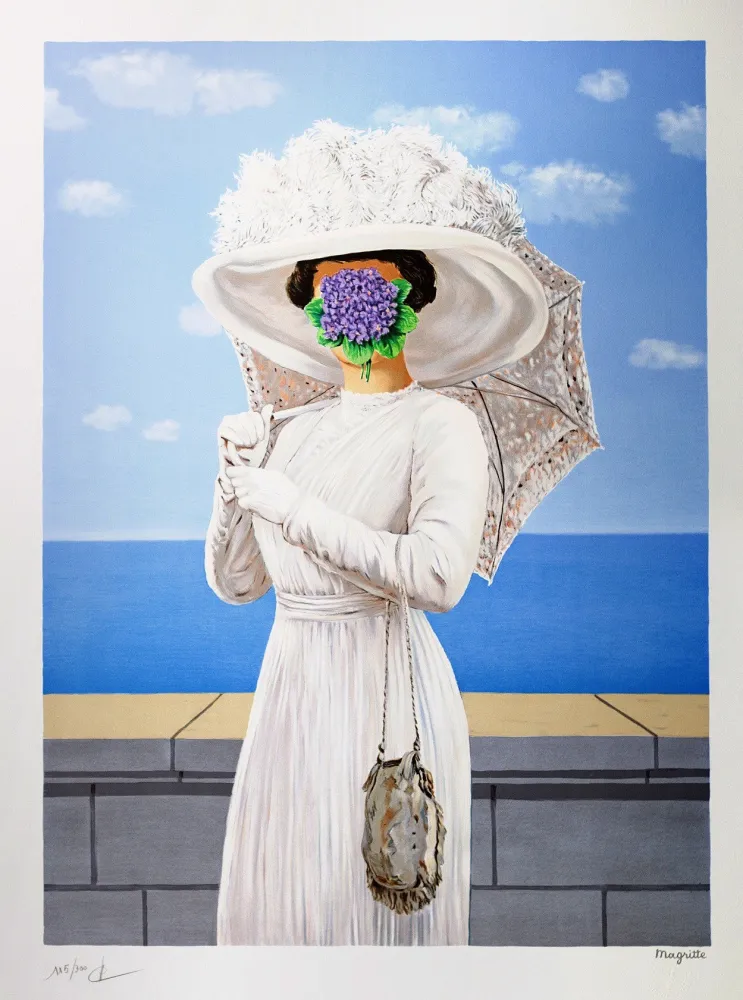 Litografía Magritte - La Grande Guerre