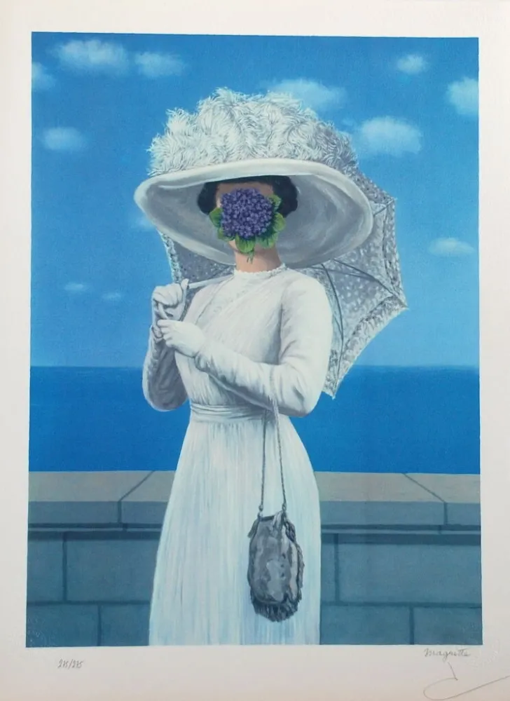 Litografía Magritte - La Grande Guerre
