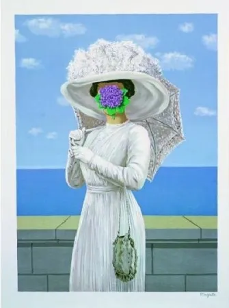 Litografía Magritte - La grande guerre