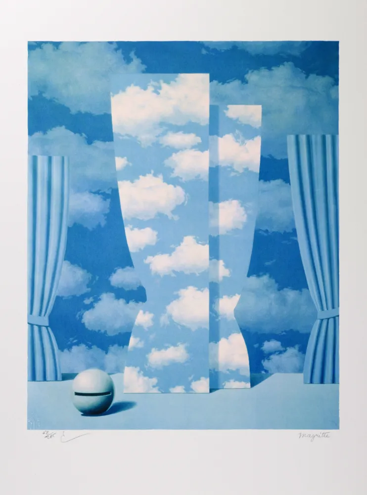 Litografía Magritte - La Peine Perdue (The Wasted Effort)