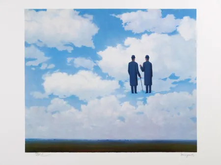 Litografía Magritte - La Reconnaissance Infinie (The Infinite Recognition)