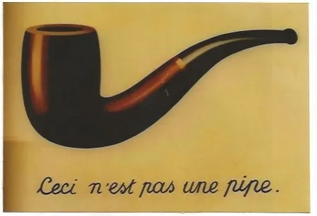 Litografía Magritte - La trahison des images (Ceci n'est pas une pipe)
