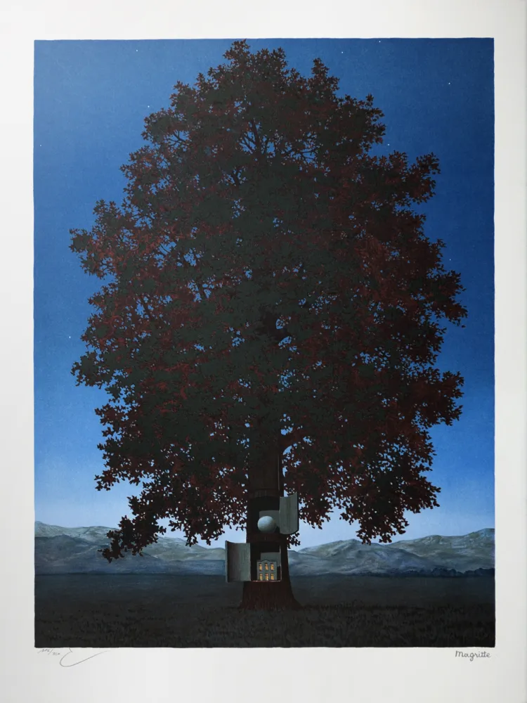 Litografía Magritte - La Voix du Sang (The Voice of Blood)