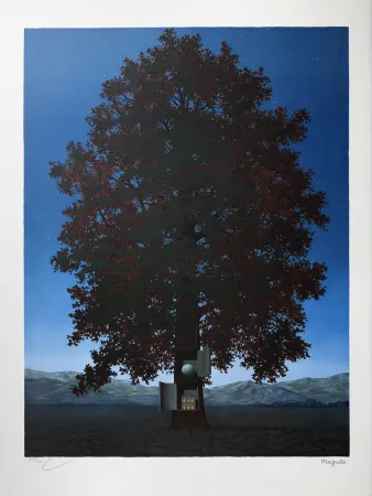 Litografía Magritte - La Voix du Sang (The Voice of Blood)