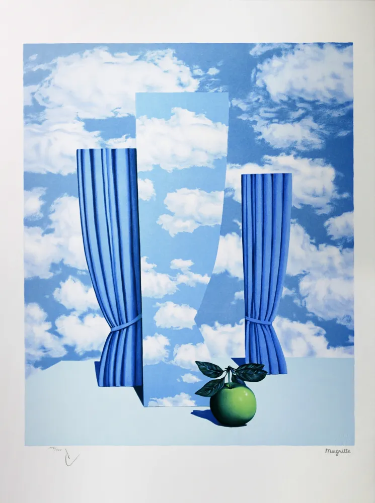 Litografía Magritte - Le Beau Monde (The Beautiful World)