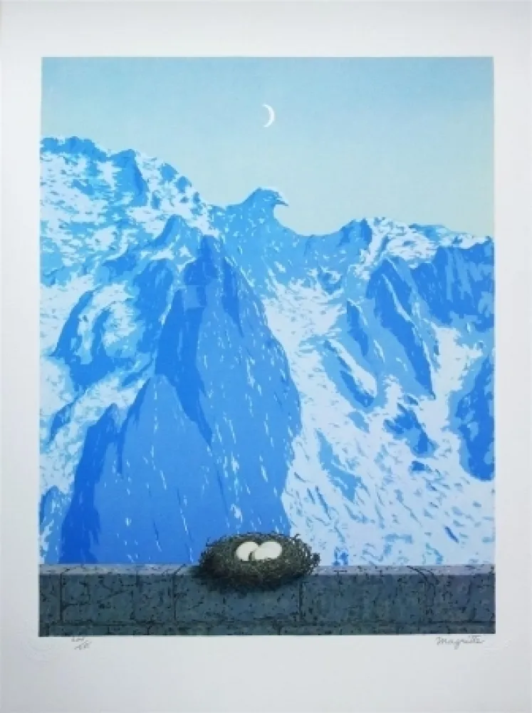 Litografía Magritte - Le Domaine d'Arnheim (The domain of Arnheim)