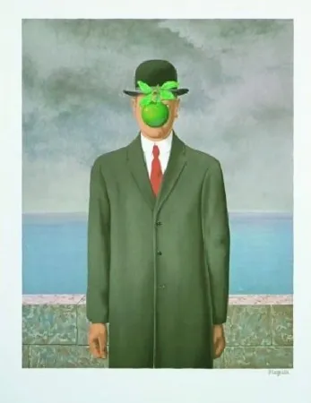 Litografía Magritte - Le fils de l'homme, 1964