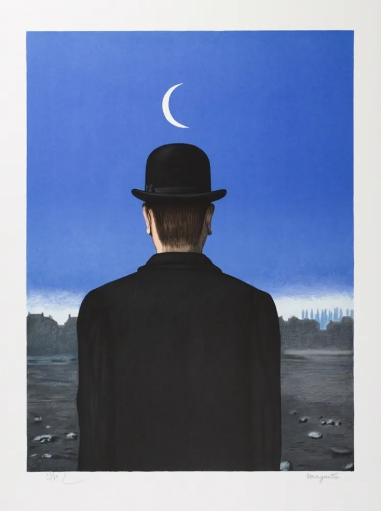 Litografía Magritte - Le Maître d'École