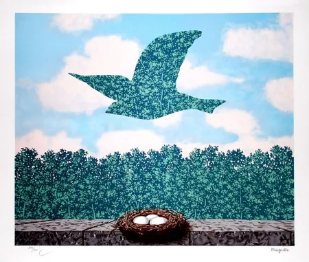 Litografía Magritte - Le Printemps