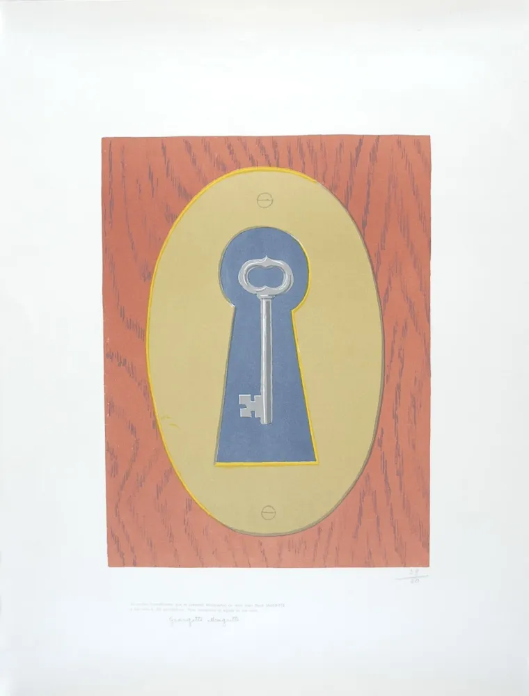 Litografía Magritte - Le Sourire du Diable - The Devil' Smile