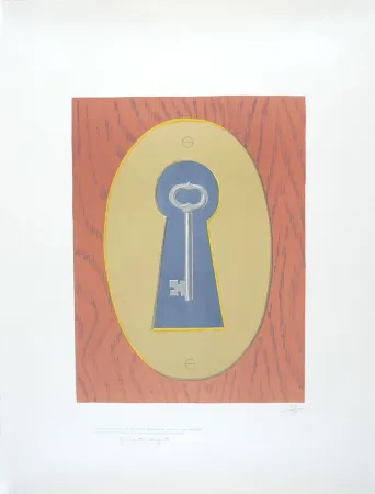 Litografía Magritte - Le Sourire du Diable - The Devil' Smile