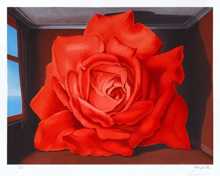 Litografía Magritte - Le tombeau des lutteurs