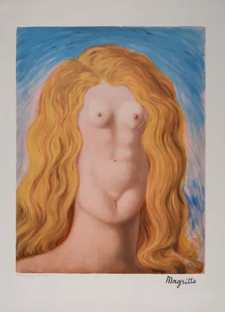 Litografía Magritte - Le Viol, c. 1979