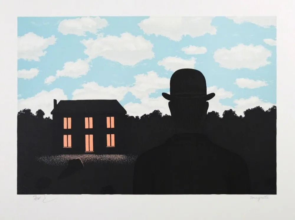 Litografía Magritte - L'Empire des Lumières