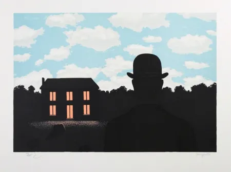 Litografía Magritte - L'Empire des Lumières