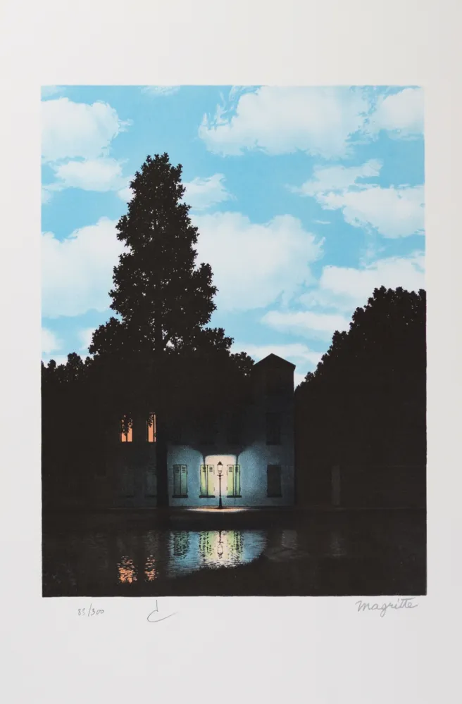 Litografía Magritte - L’Empire des Lumières (The Empire of Light)