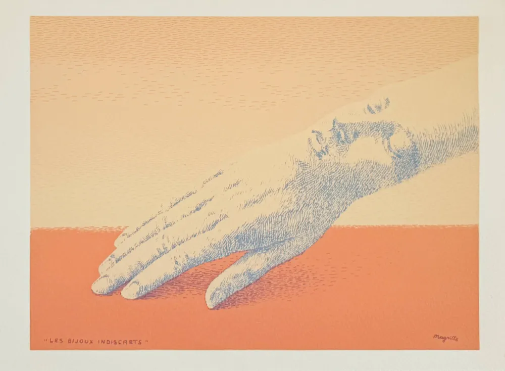 Litografía Magritte - Les bijoux indiscrets