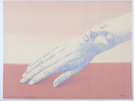 Litografía Magritte - Les Bijoux indiscrets, 1963