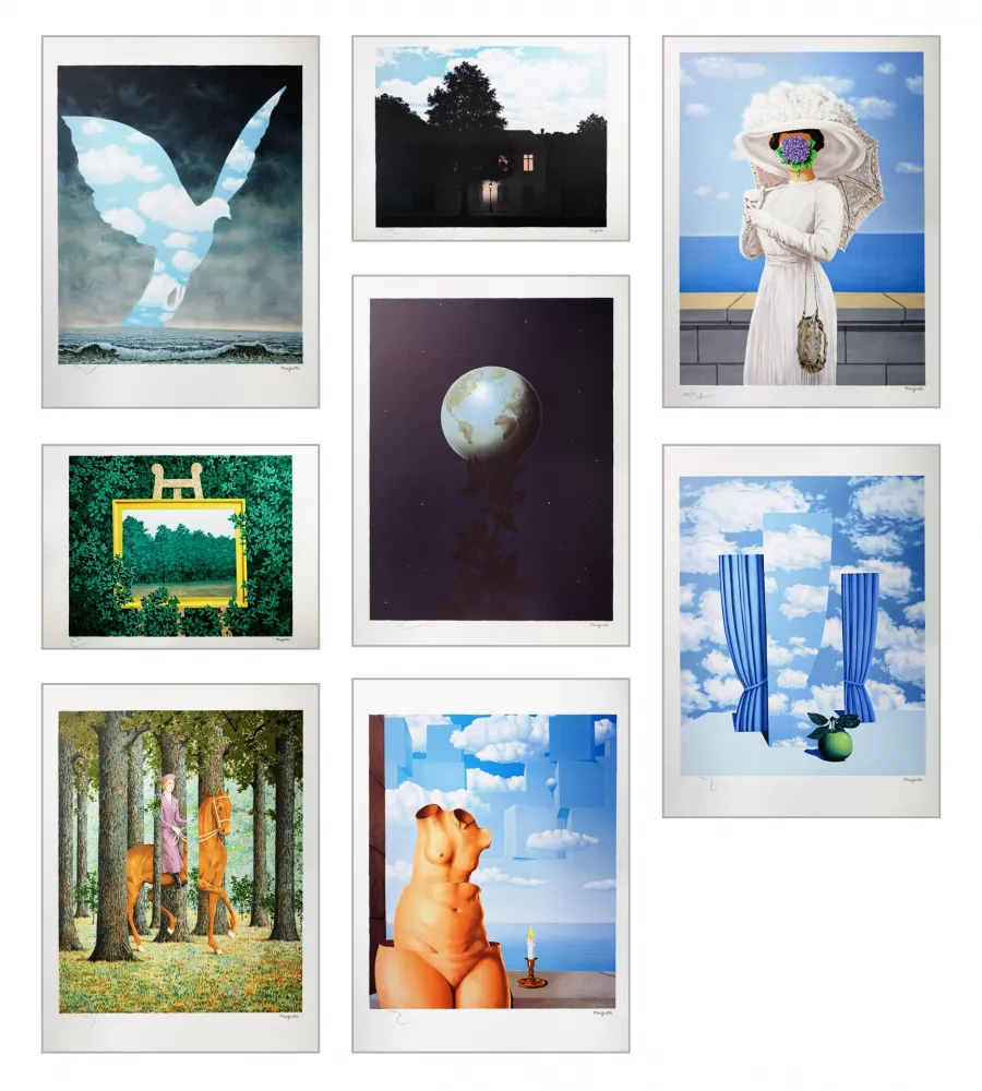 Litografía Magritte - Magritte Lithographies I